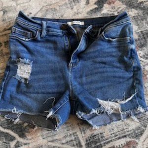 PacSun DIY High Waisted Denim Short